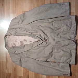 Vintage 80's tan blazer sports jacket